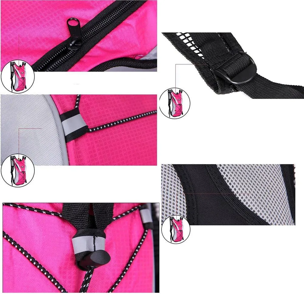 Monvecle Hydration Pack Water Rucksack Backpack Bladder Bag Cycling Bicycle Bike/Hiking Climbing Pouch   2L Hydration Bladder