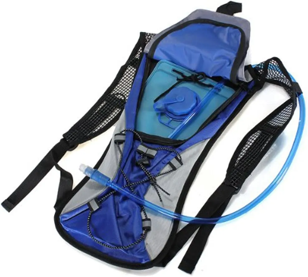 Monvecle Hydration Pack Water Rucksack Backpack Bladder Bag Cycling Bicycle Bike/Hiking Climbing Pouch   2L Hydration Bladder