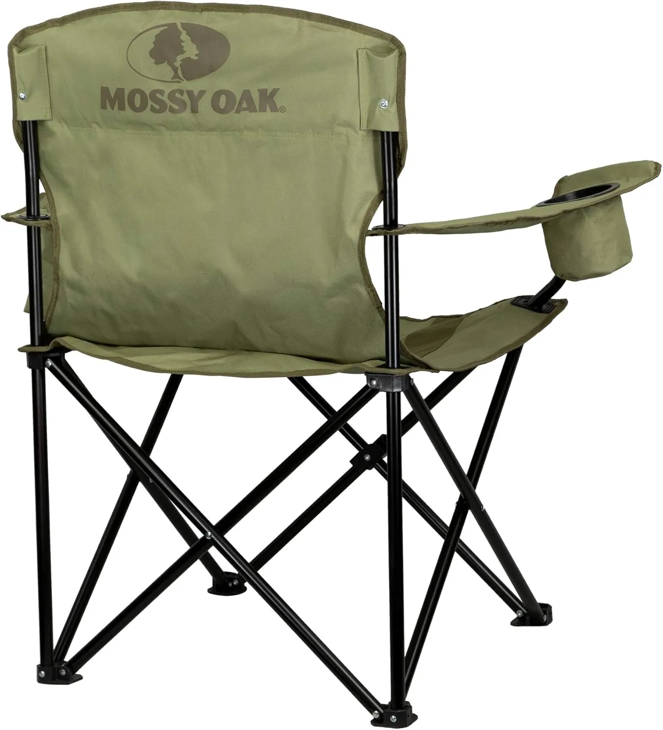 Mossy Oak Heavy Duty Folding Camping Chairs, Lawn Chair