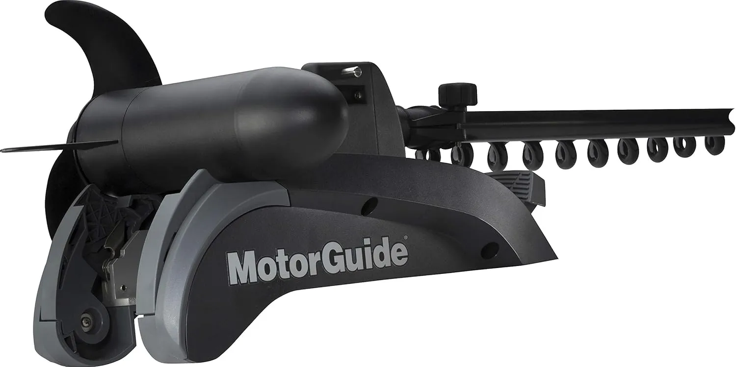 MotorGuide Xi5 Freshwater Trolling Motor, Wireless, Bow Mount - 54-inch Shaft, 80-Pound Peak Thrust - Sonar & GPS