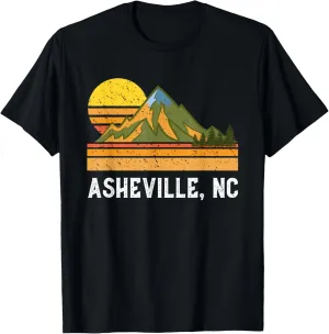 Mountain Hiking North Carolina Vacation Gift- Asheville NC T-Shirt