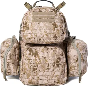 MT Military MOLLE 2 Medium Rucksack, Army Tactical Large Backpack, 3 Days Assault Pack