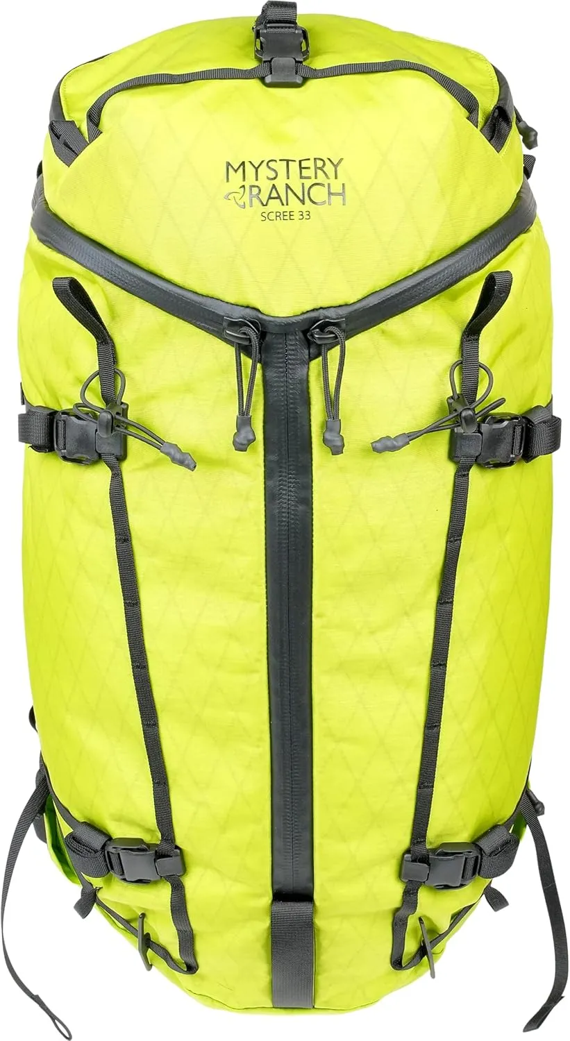 Mystery Ranch Scree 33 Backpack - Technical Hiking Daypack, Limeade, S