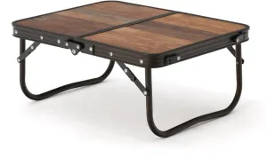 Naturehike Camping Table, Folding Portable Tables with Adjustable Legs, Small Foldable Camp Pinic Tables with Carry Bag for Outdoor Garden, Retro
