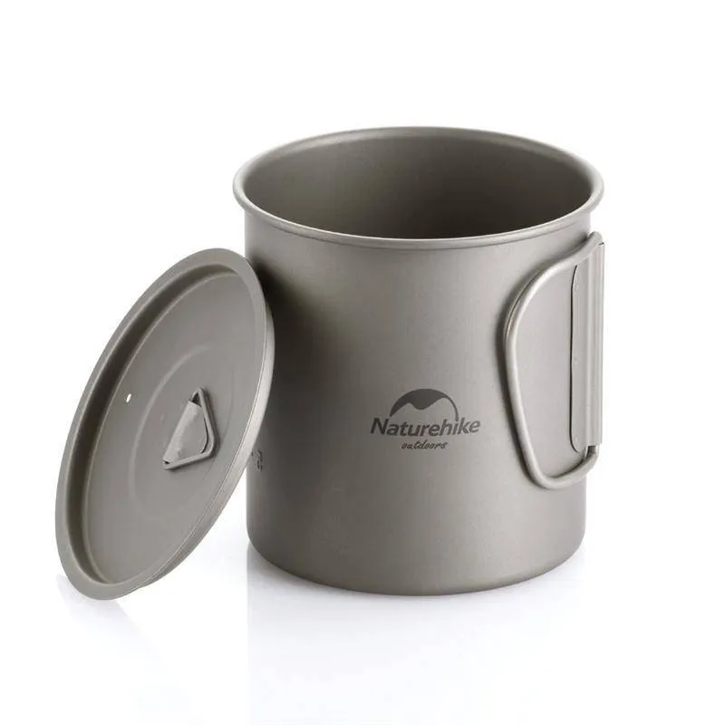 Naturehike Outdoor Ultralight Pure Titanium Cup Bowl