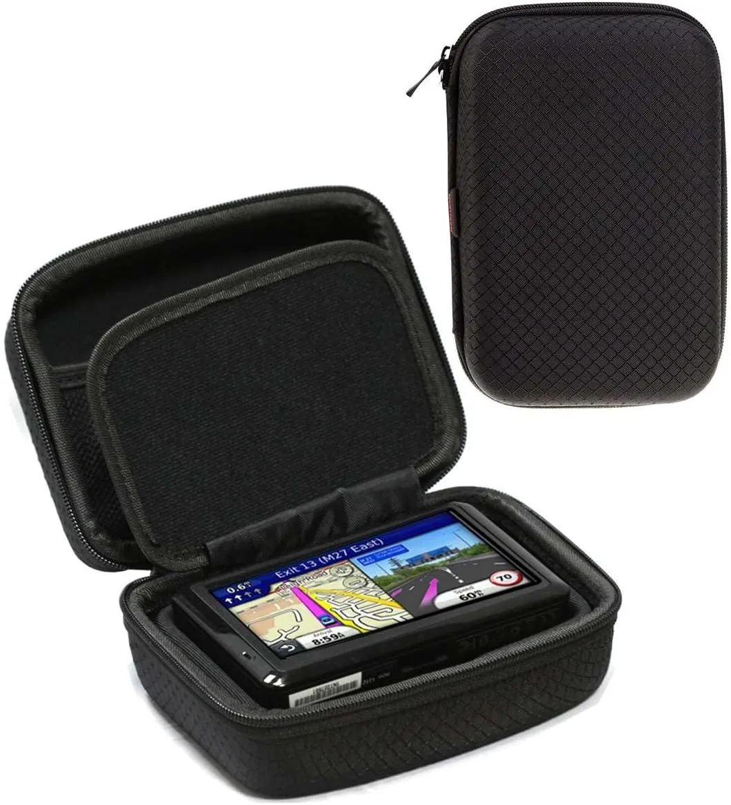 Navitech Black Hard GPS Carry Case Compatible with Snooper TRUCKMATE SC5900 6" Sat Nav