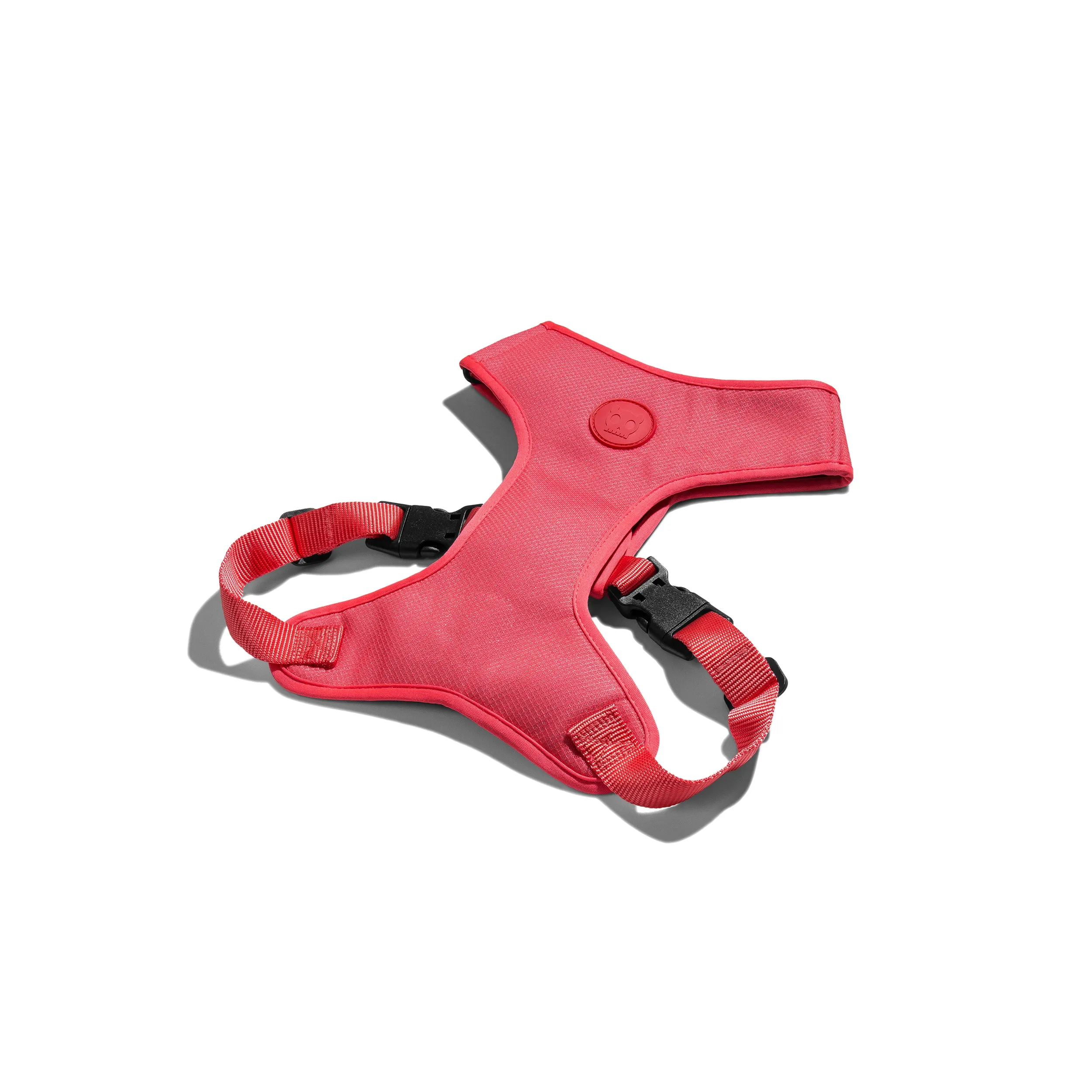 Neon Coral Adjustable Air Mesh Harness
