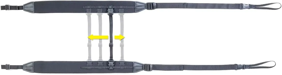 Neotech Deluxe-Regular Accordion Harness - Adjustable Padded Non-Slip Neoprene Shoulder Straps Accessory for Heavier Accordions (3101182)