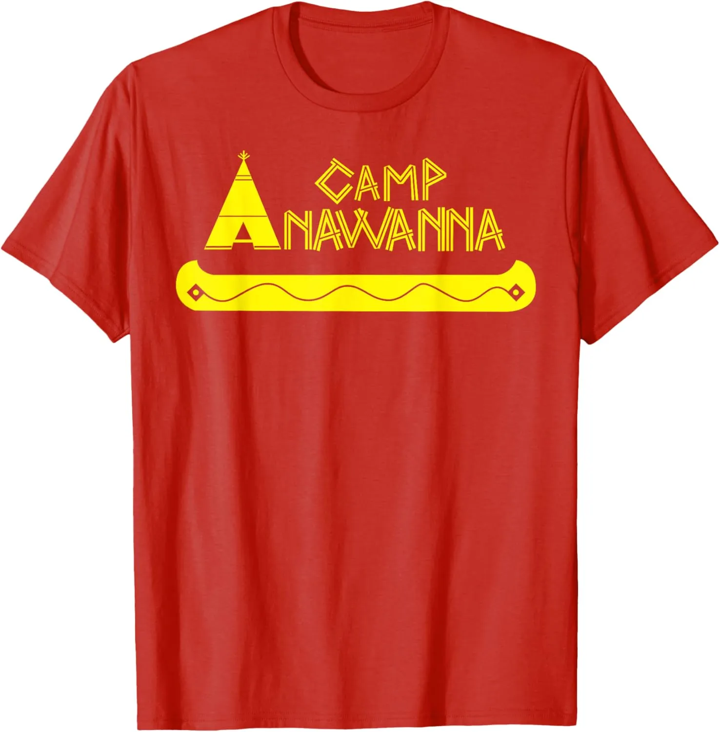 Nickelodeon Camp Anawanna Distressed Vintage Logo T-shirt T-Shirt