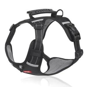 No Pull Large Dog Harness Adjustable Reflective Vest