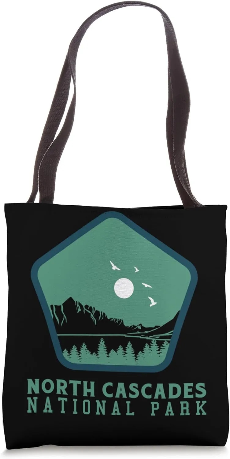 North Cascades National Park Hiking Vacation Tote Bag