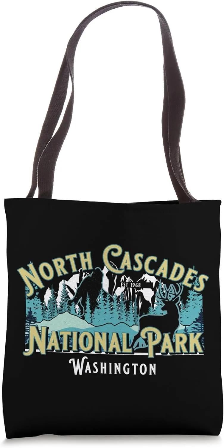 North Cascades National Park Washington USA Sasquatch Tote Bag
