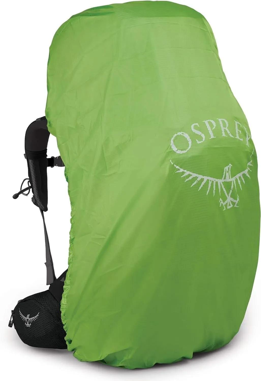 Osprey Aether Plus 100L Men's Backpacking Backpack, Black, L/XL