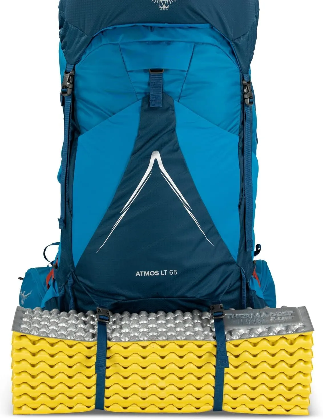 Osprey Atmos AG LT 65L Men's Backpacking Backpack, Night Shift/Scoria Blue, L/XL