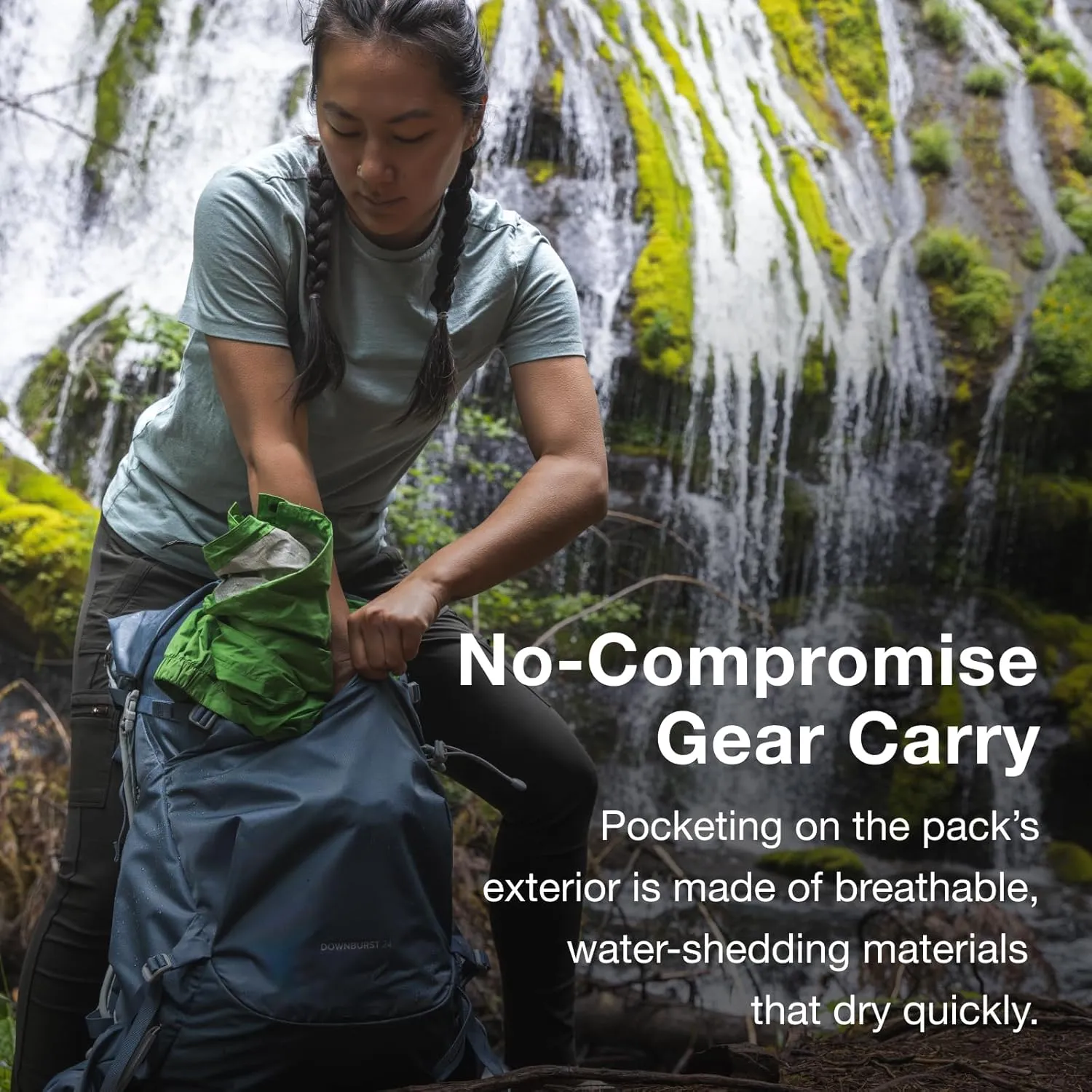Osprey Downburst 24L Women's Hiking Backpack, Tidal Blue