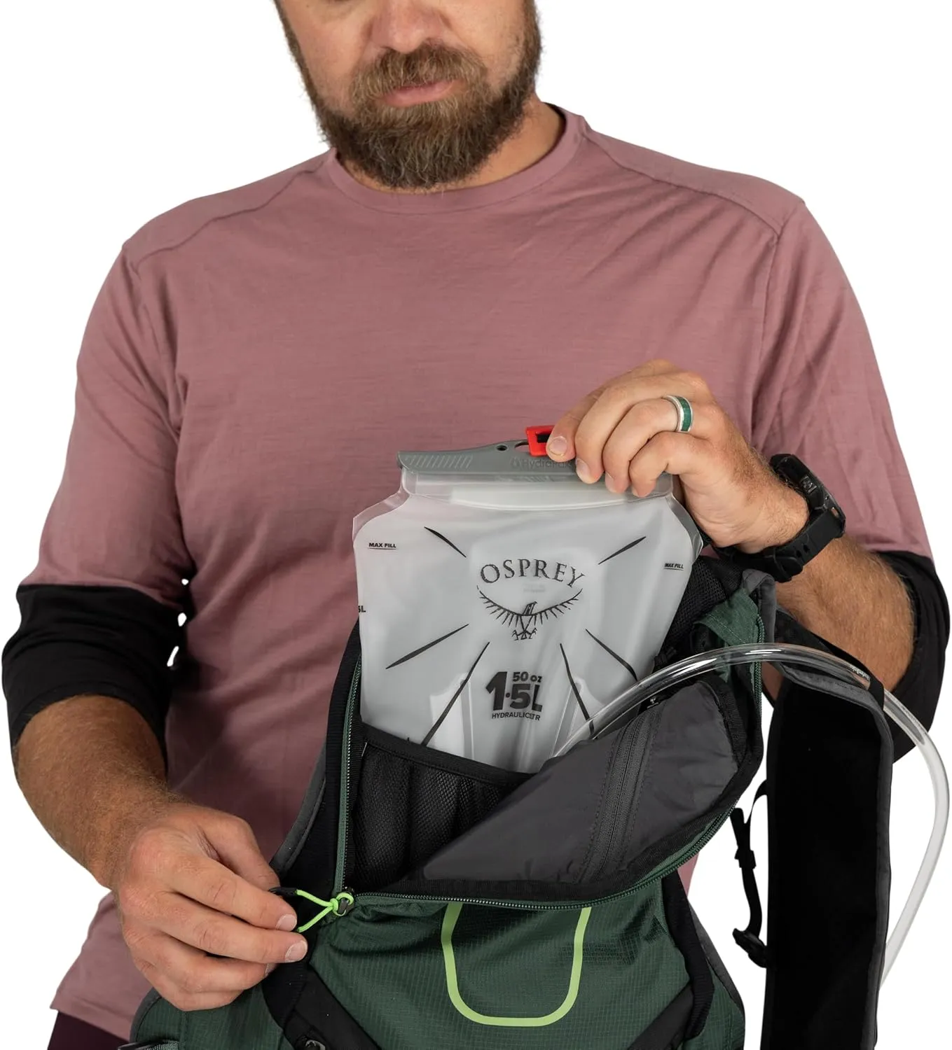 Osprey Escapist Velocity 6L Bike Vest Hydration Backpack with Hydrualics Reservoir