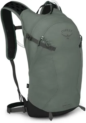Osprey Sportlite 15L Unisex Hiking Backpack with Hydraulics Reservoir, Pine Leaf Green