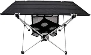 Outdoor Camping Folding Table with Aluminium Alloy Table Light Durable Folding Table Desk for Picnic Camping