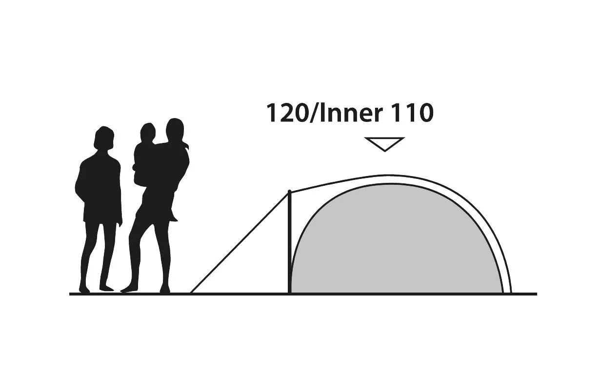Outwell Cloud 2 Dome Tent 2 Berth