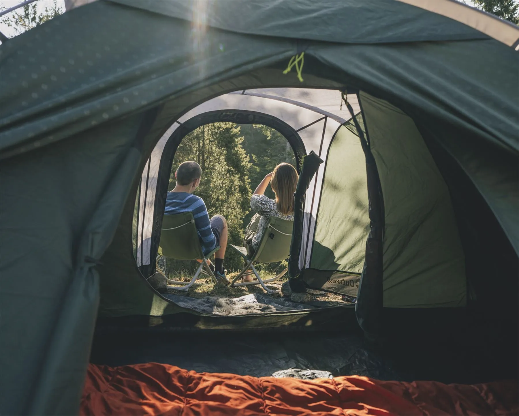 Outwell Cloud 5 Pole Tent Green 5 Person