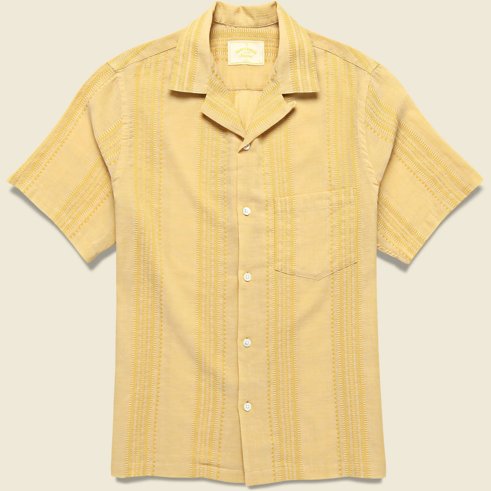 Pacific Camp Shirt - Gold