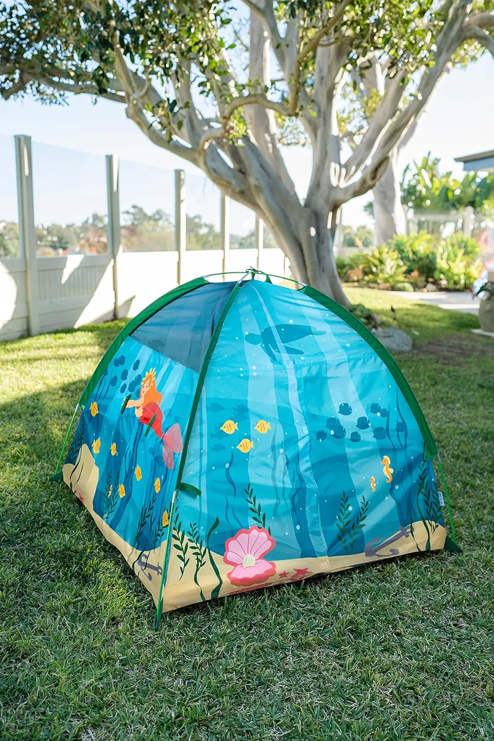 Pacific Play Tents 19762 Mermaid Dreams Dome Tent 48" x 48" x 42"