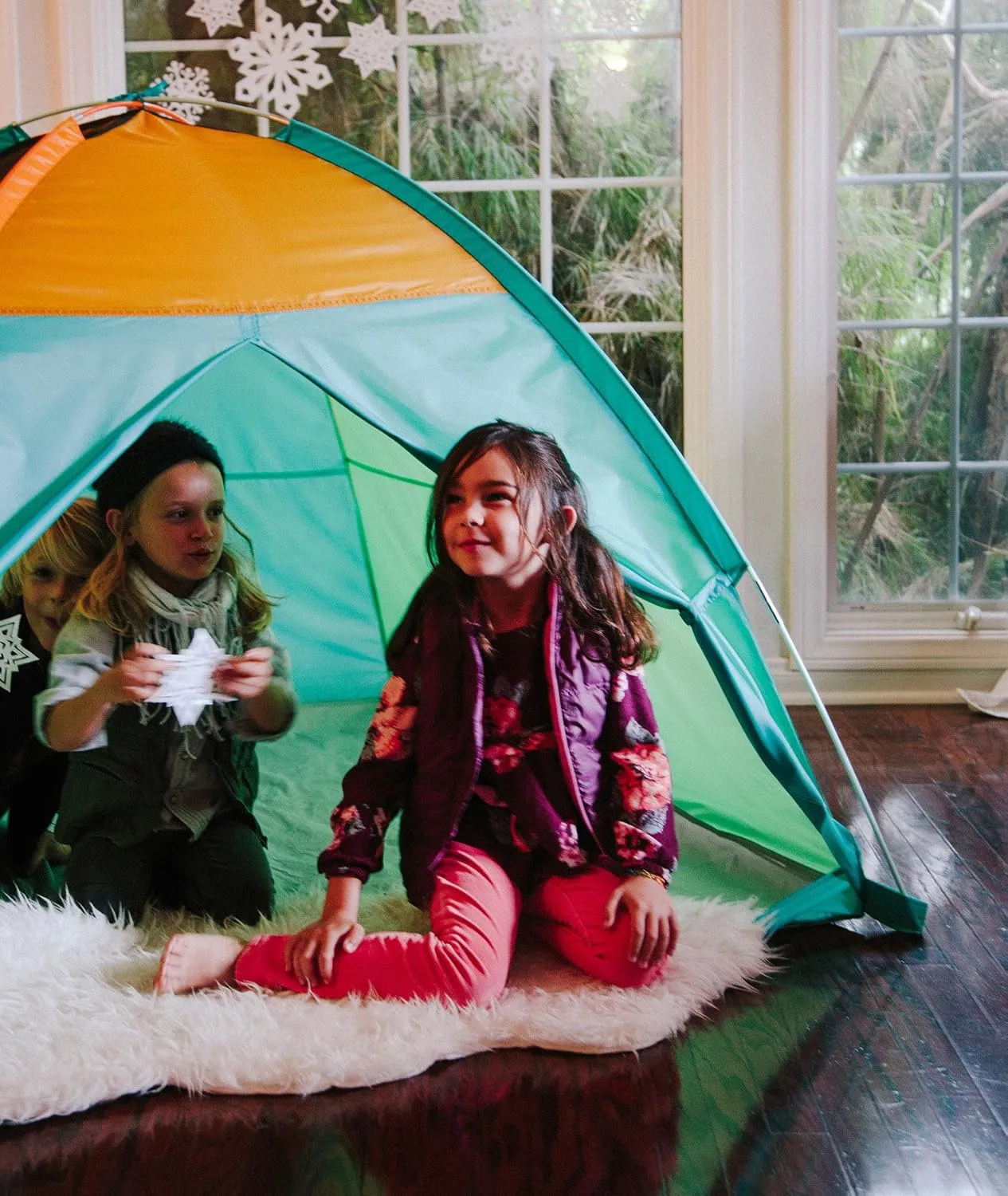 Pacific Play Tents Super Duper 4 Kid Play Tent II, 58” x 58” x 46”