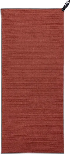 PackTowl Luxe Lightweight Microfiber Camping and Travel Towel, Terracotta, Face
