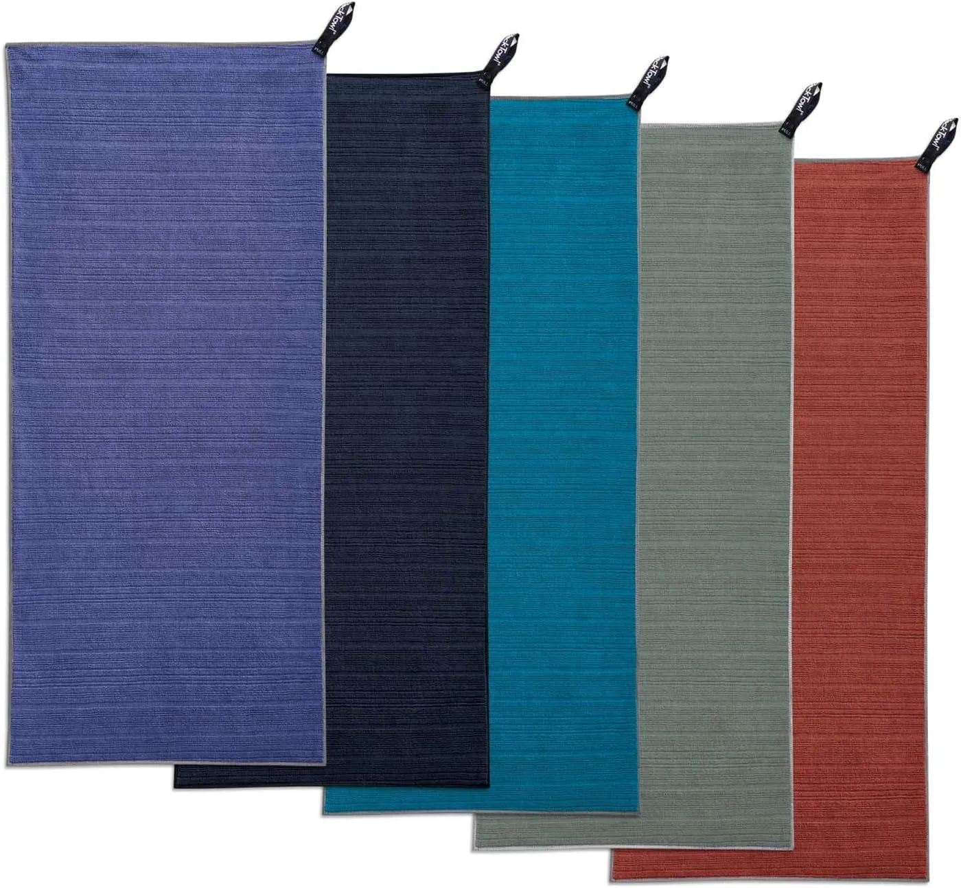 PackTowl Luxe Lightweight Microfiber Camping and Travel Towel, Terracotta, Face