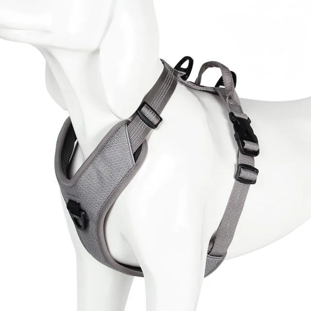 Padded Reflective Tactical Dog Harness