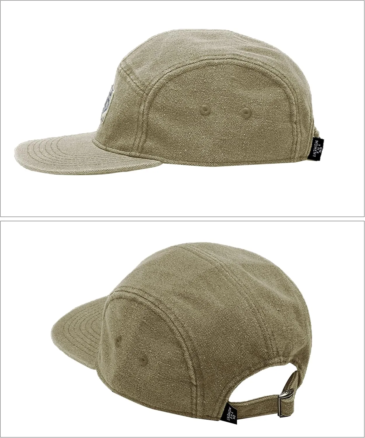 Panegy Denim 5 Panel Hat for Men Women Flat Brim Adjustable Lightweight Camp Cap Baseball Cap Skateboard