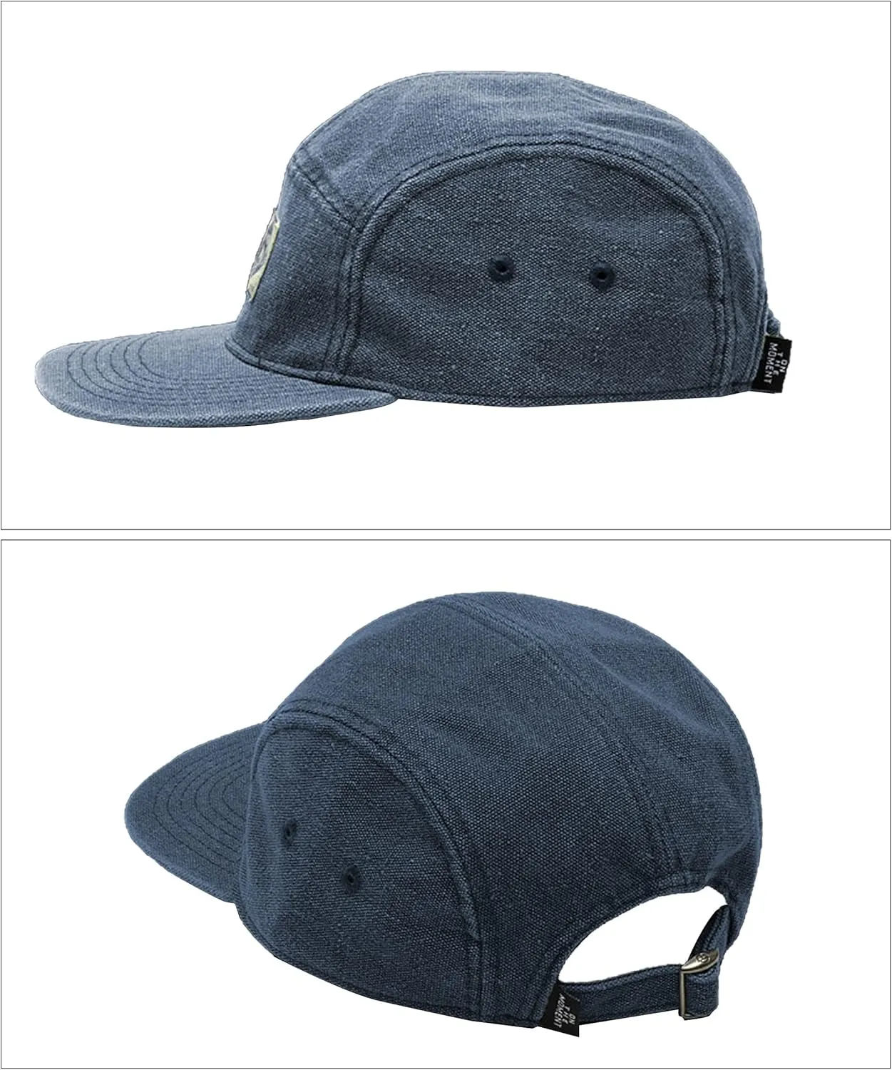 Panegy Denim 5 Panel Hat for Men Women Flat Brim Adjustable Lightweight Camp Cap Baseball Cap Skateboard