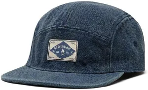 Panegy Denim 5 Panel Hat for Men Women Flat Brim Adjustable Lightweight Camp Cap Baseball Cap Skateboard