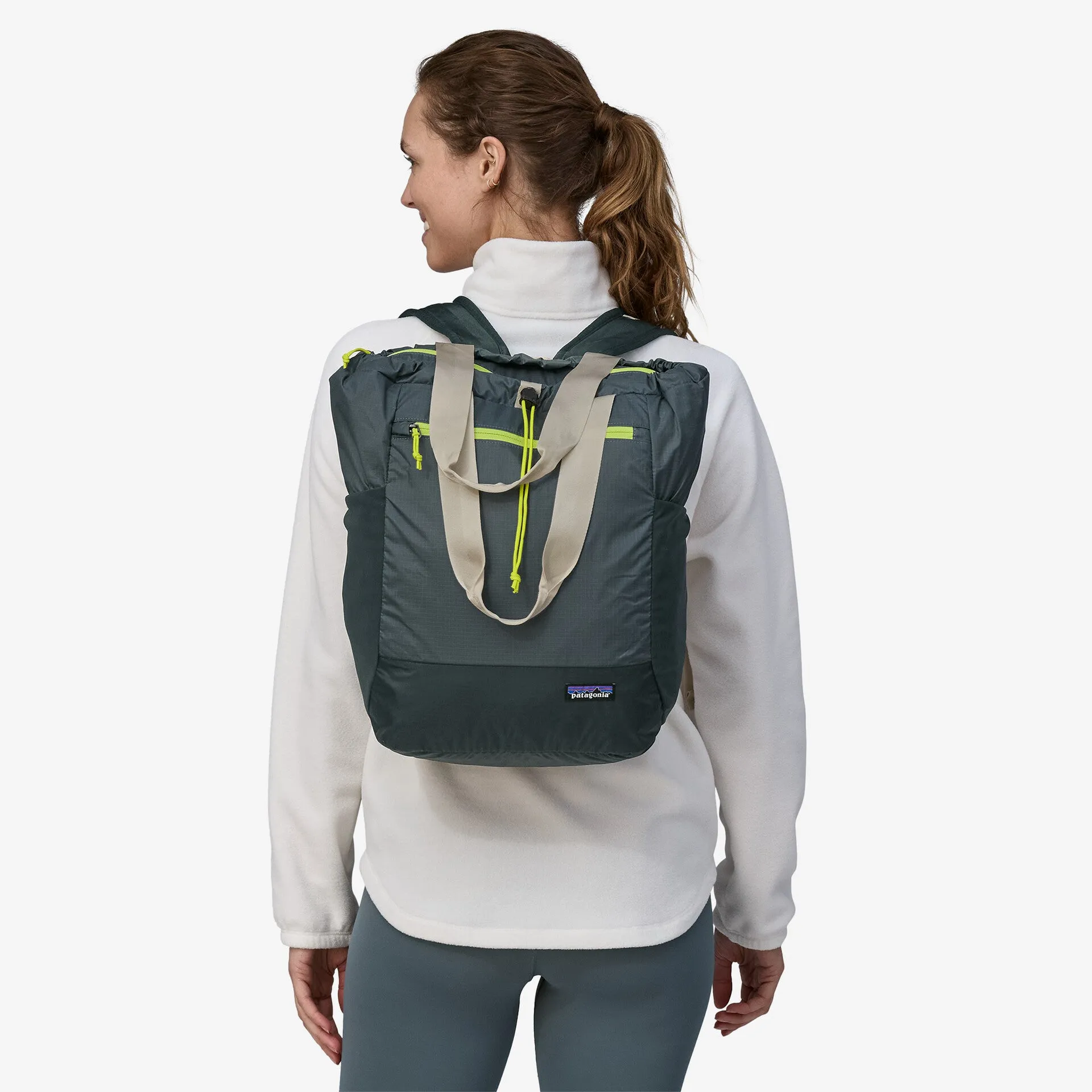 Patagonia Ultralight Black Hole Tote Backpack-Nouveau Green
