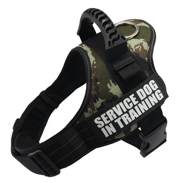 Personalized Custom  Adjustable Reflective Breathable Dog Harness