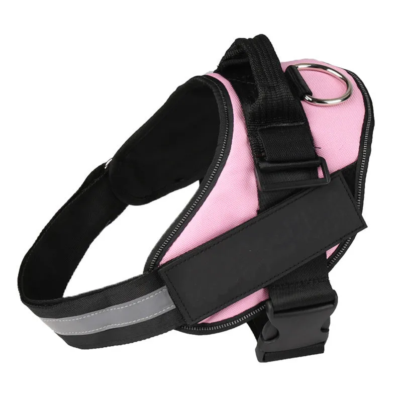 Personalized Custom  Adjustable Reflective Breathable Dog Harness