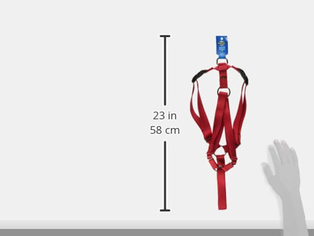 PetSafe Sure-Fit Harness – Five Point Adjustable Dog Harness – from The Makers of The Easy Walk Harness – Large, Red