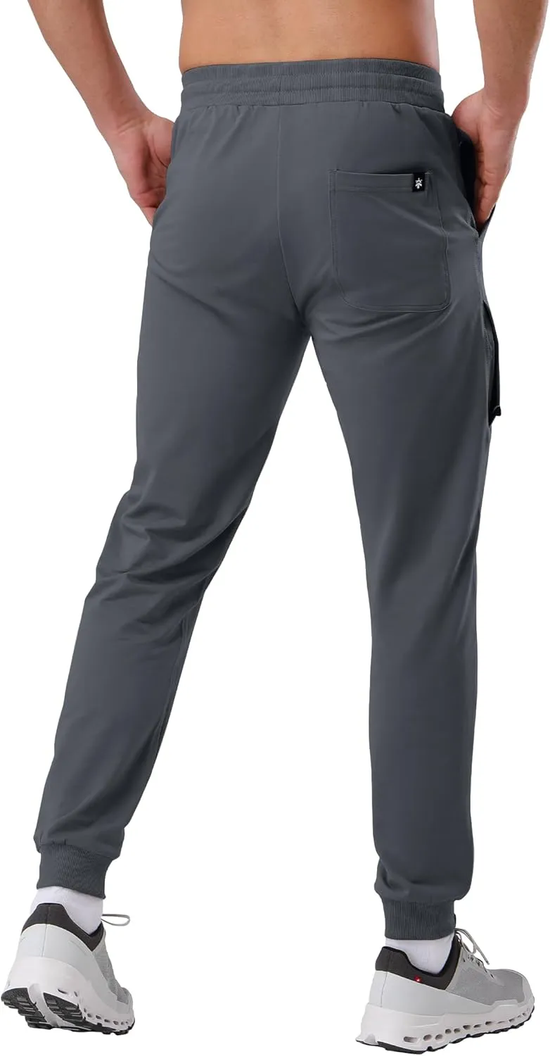 Pioneer Camp Men's Jogger Sweatpants Lightweight Workout Gym Running Track Sweat Pants with Pockets for Athletic Casual