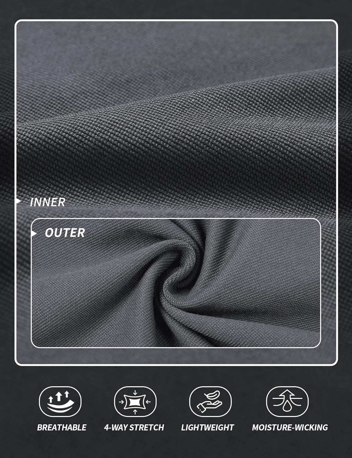 Pioneer Camp Men's Jogger Sweatpants Lightweight Workout Gym Running Track Sweat Pants with Pockets for Athletic Casual