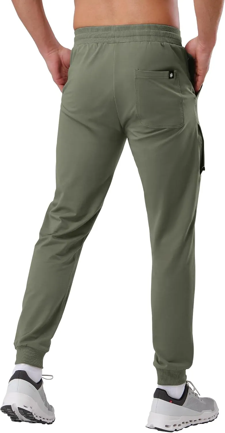 Pioneer Camp Men's Jogger Sweatpants Lightweight Workout Gym Running Track Sweat Pants with Pockets for Athletic Casual