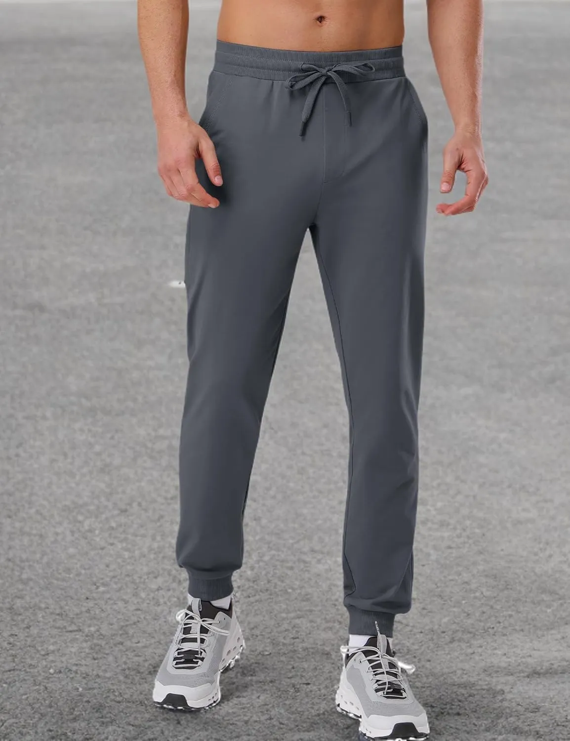 Pioneer Camp Men's Jogger Sweatpants Lightweight Workout Gym Running Track Sweat Pants with Pockets for Athletic Casual