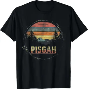 Pisgah -US National Park Forest Vintage Men Women Kids Retro T-Shirt