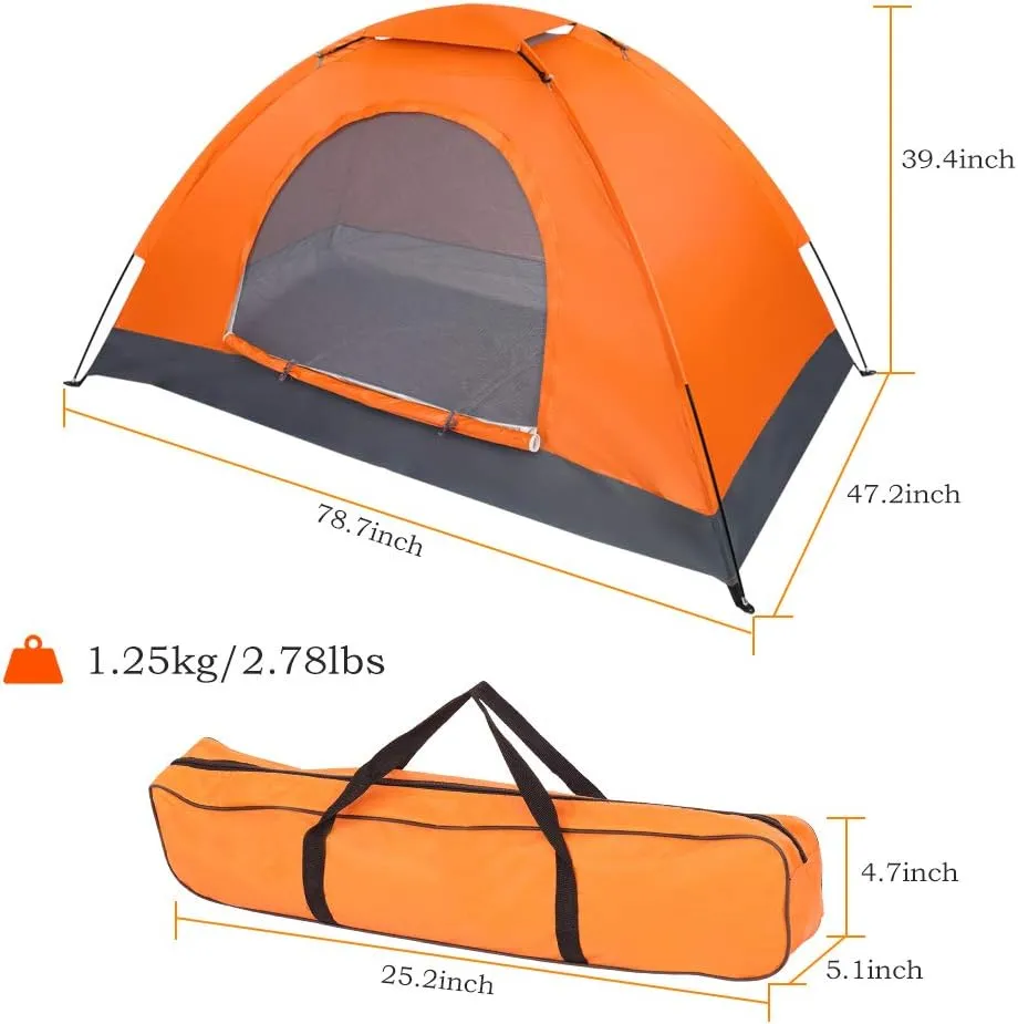 Pop Up Tents for Camping,Waterproof Camping Dome Tent with Shelters, Family Dome Instant Tent with Carry Bag for Backpacking, Trip, Hiking, Outing
