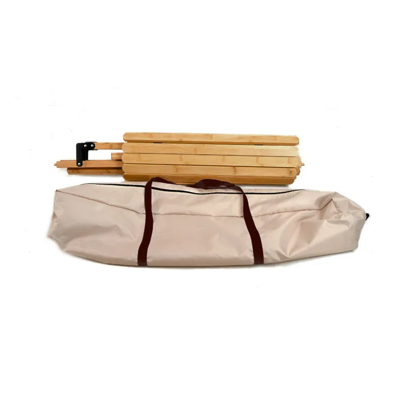 Portable Bamboo Folding Egg Roll Table