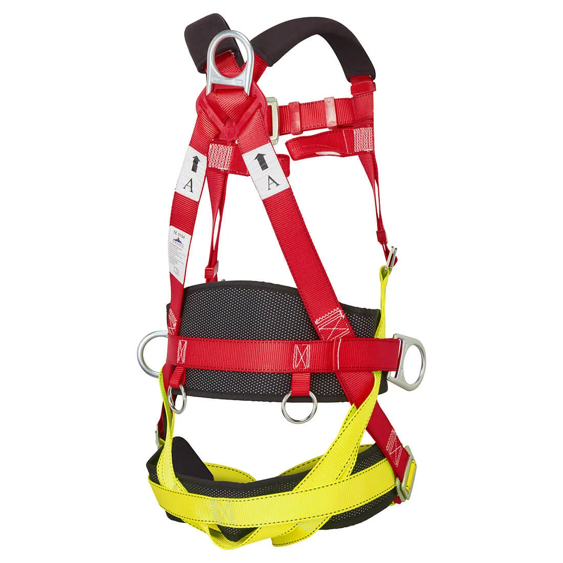Portwest FP18 3 Point Comfort Plus Harness Red