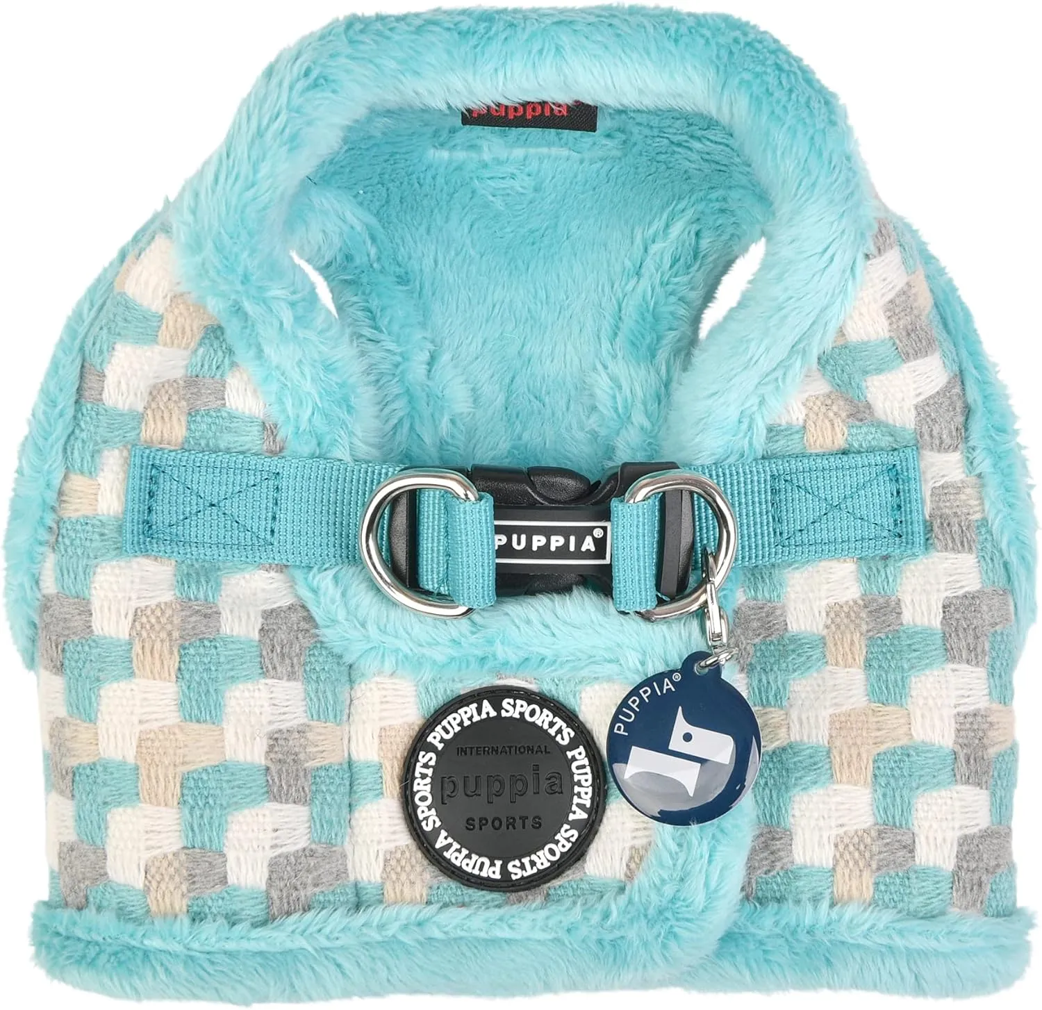Puppia Arden Harness B - Aqua - L