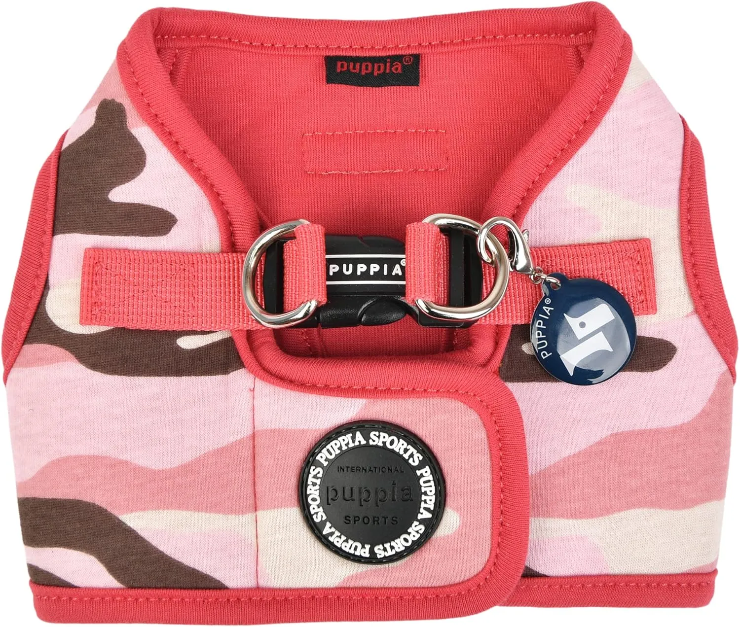 Puppia Lance Harness B - Pink CAMO - S
