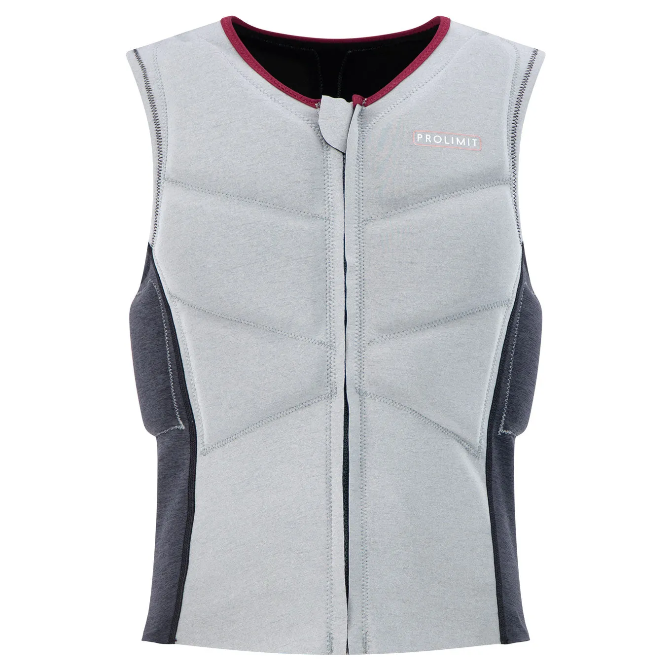 PureGirl Oxygen Stretch vest Half PaddedFrontzip