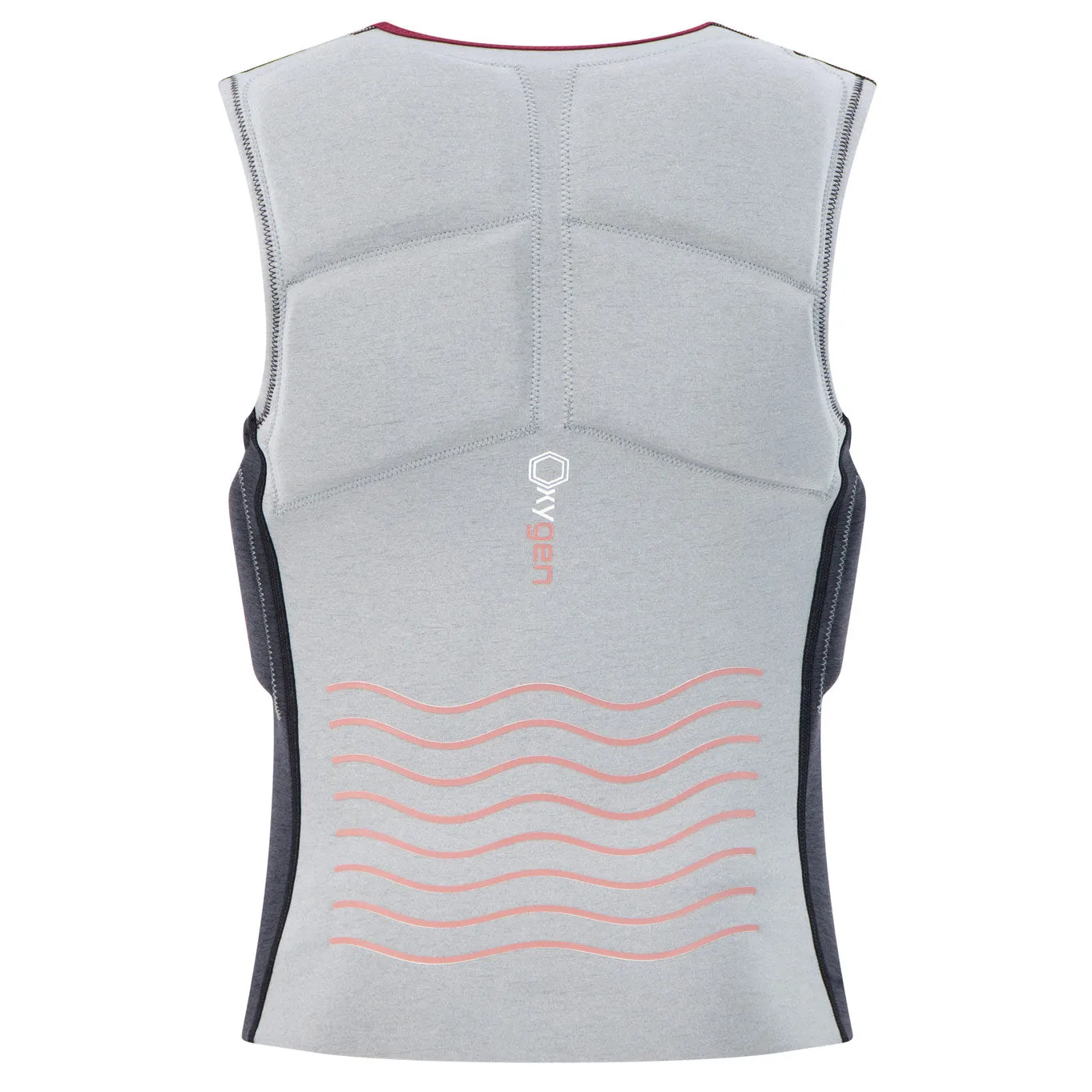 PureGirl Oxygen Stretch vest Half PaddedFrontzip