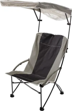 Quik Shade Pro Comfort High Back Shade, Tan/Black Chair